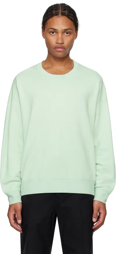 Visvim Green Ultimate Jumbo Sb Sweatshirt In Lt.green