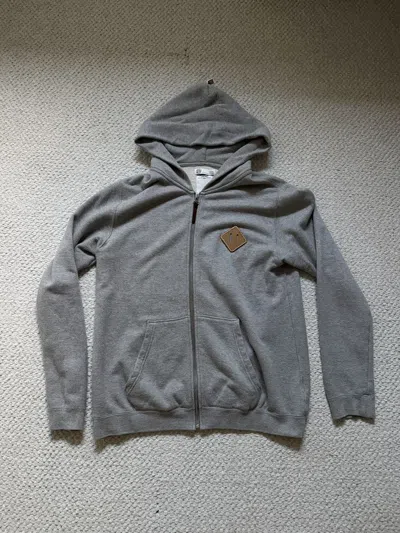 Pre-owned Visvim Grey Zip Hoodie In Gray