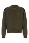 Visvim Gunner Down Jacket In Green