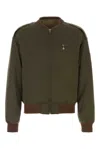 Visvim Gunner Down Jacket In Green