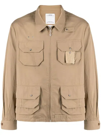 Visvim Hemswade Pockets Jacket In Brown