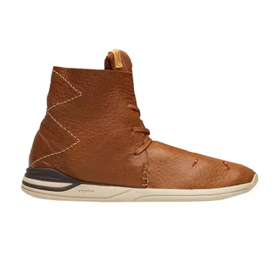 Pre-owned Visvim Huron Moc Hi-folk 'brown Deer' | Men's Size 10