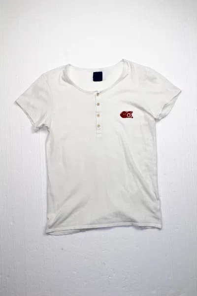 Pre-owned Visvim Ict Bandana Henley In White