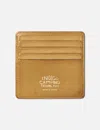Visvim I.c.t. Goat Leather Card Case In Pattern