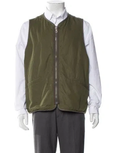 Pre-owned Visvim Iris Liner Vest In Green