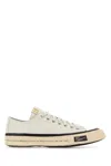 Visvim Ivory Canvas Skagway Sneakers
