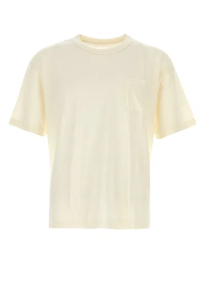VISVIM T-SHIRT IN LANA AVORIO  UOMO