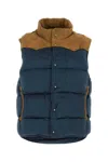Visvim Piumino Colter In Rayon Blu  Uomo In Blue