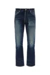 Visvim Dark Blue Denim Jeans In Blue