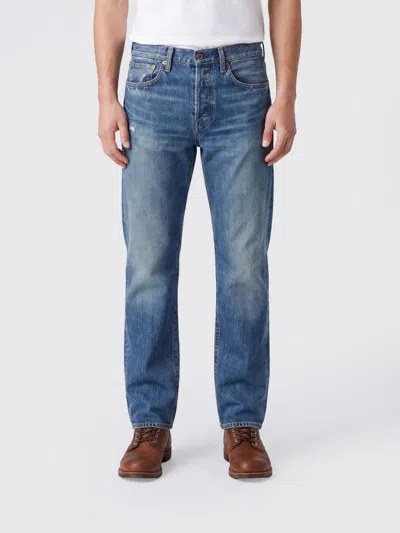 Visvim Jeans Men Color Blue