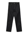 Visvim Jeans With Belt Loops In Black