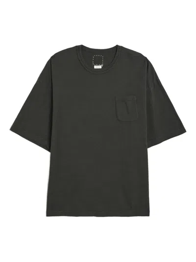 Visvim Jumbo Chest-pocket T-shirt In Black