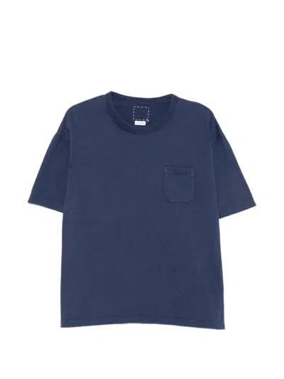 Visvim Jumbo Chest-pocket T-shirt In Blue