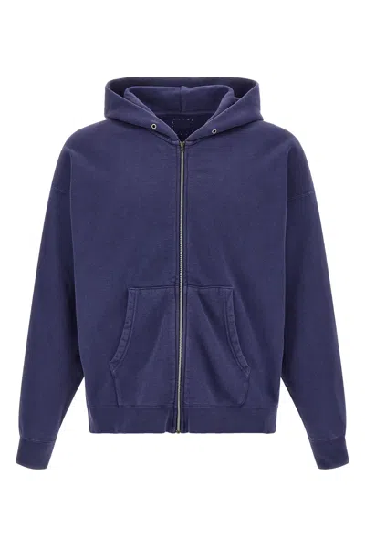 Visvim 'jumbo' Hooded Sweatshirt In Navy In Blau