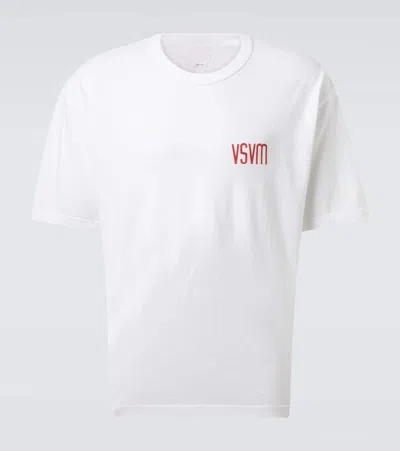 Visvim Jumbo Logo Oversized T-shirt In White