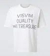 Visvim Jumbo Printed Cotton-blend T-shirt In White