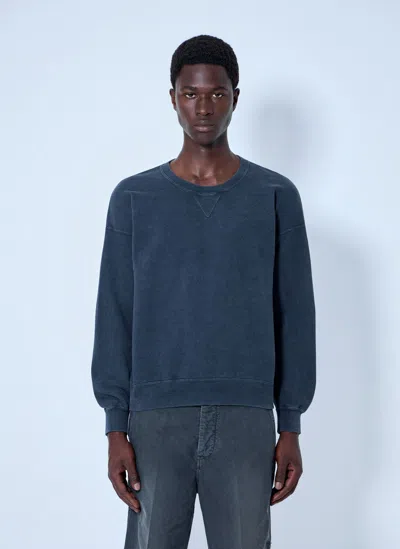 Visvim Jumbo Sb Crew Sweatshirt In Blue