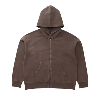 Pre-owned Visvim Jumbo Sb Hoodie F.z. 'mud' | Brown | Men's Size 4
