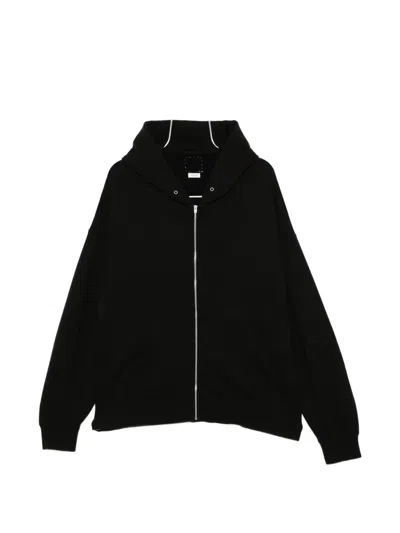 Visvim Jumbo Sb Zip-up Hoodie In Black