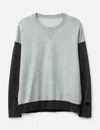 Visvim Jumbo Sweat Crash In Gray