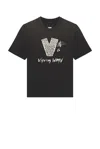 Visvim V Crash Jumbo T-shirt In Black