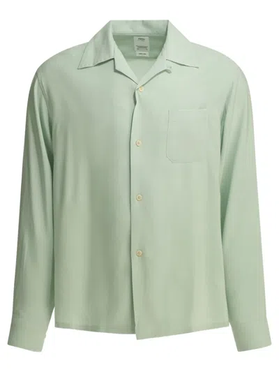 Visvim Keesey Casual Shirt Long Sleeves Pocket In Neutral