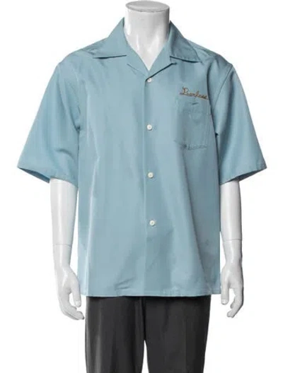 Pre-owned Visvim Keesey Sp Wool Shirt In Blue