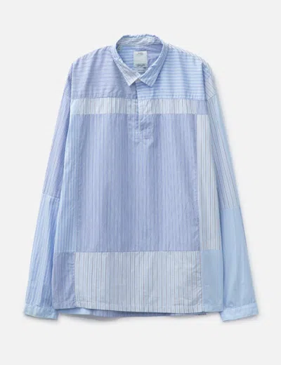 Visvim Kerchief Tunic Shirt In Blue