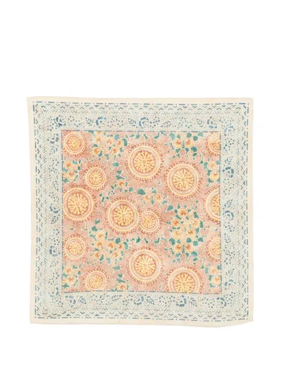 Visvim Khaki Bandana In Neutral