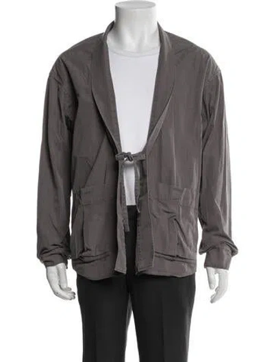 Pre-owned Visvim Kimono Jacket In Gray