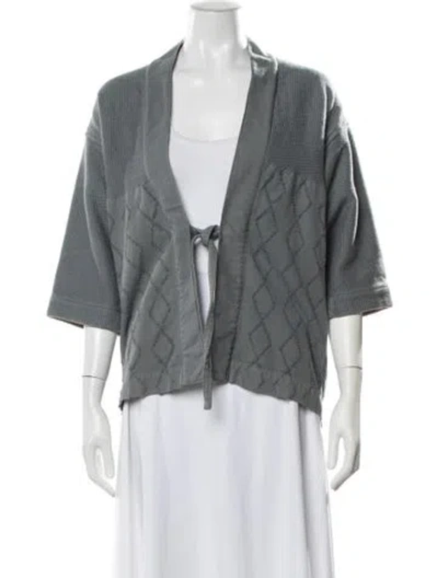 Pre-owned Visvim Kimono Patterned In Gray