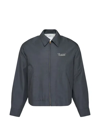 VISVIM KLUANE SWING EMBROIDERED-LOGO JACKET