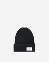 Visvim Knit Cotton Beanie In Black