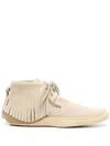 Visvim Kuiva Shaman-folk Lace-up Desert Boots In Brown
