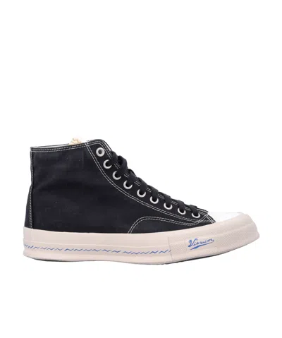 Visvim Lace-up High-top Sneakers In Black