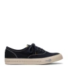 Visvim Logan Deck Lo Sipe Sneakers In Black