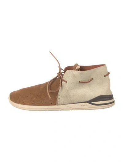 Pre-owned Visvim Leather Moccasins In Brown