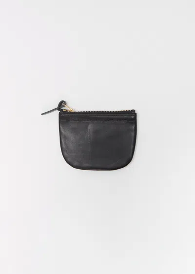 Visvim Leather Wallet In Black