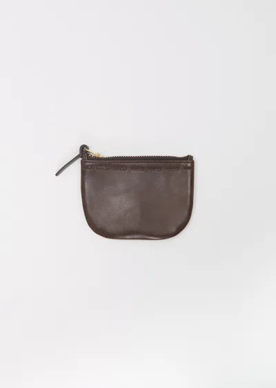 Visvim Leather Wallet — Dark Brown