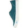 Visvim Logan Deck Сanvas Sneakers In Green