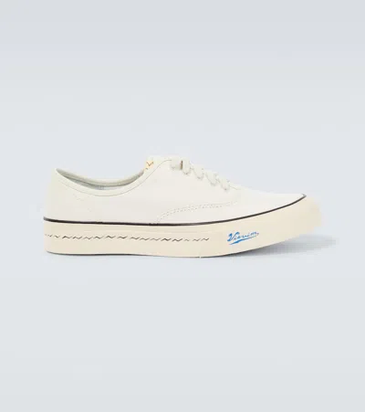 Visvim Logan Deck Lo Sipe Sneakers White In 白色