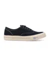 Visvim Logan Deck Lo Sipe Sneakers In Navy