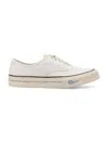 Visvim Men's Logan Deck Lo Sipe Sneakers In Pink