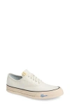 Visvim Men's Logan Deck Lo Sipe Sneakers In Ivory