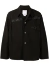 VISVIM LOGO-PRINT CRINKLE-EFFECT SHIRT JACKET