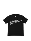 Visvim Cotton Oversized Printed Crew-neck T-shirt In Black