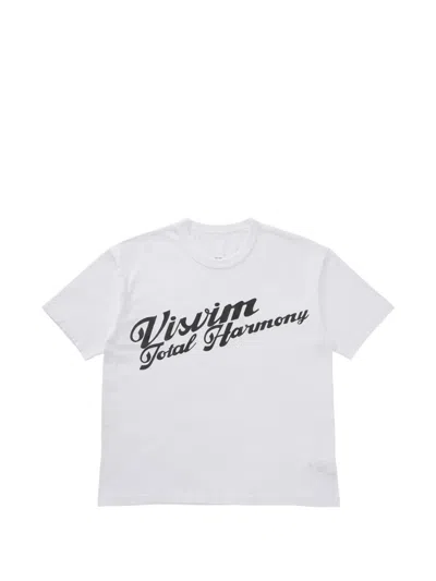 Visvim Logo-print Cotton T-shirt In White