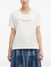 Visvim Logo-print T-shirt In White