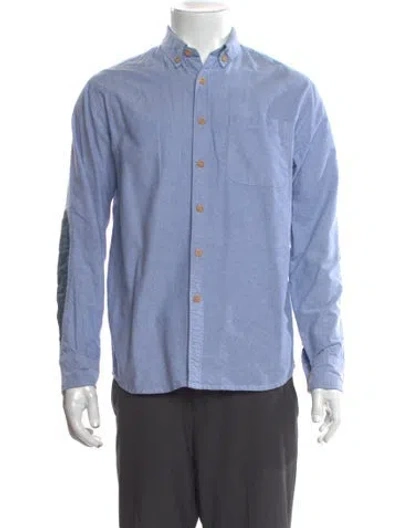 Pre-owned Visvim Long Sleeve Shirt In Blue