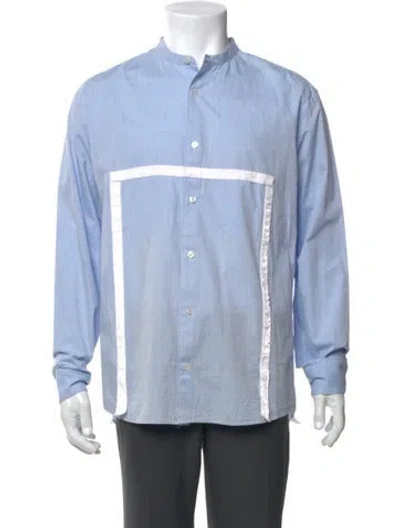 Pre-owned Visvim Long Sleeve Shirt In Blue
